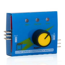 RC Servo Tester 3CH Digital Multi ECS Consistency CCMP Master Speed Controller Checker Adjustment Steering Gear Tester for RC Helicopter Car Boat (1pc)
