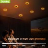 DAMINY 12 Pack 4 Inch 5CCT LED Recessed Light with