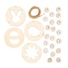 Easter Wooden Bead Craft Kit, Makes 3
