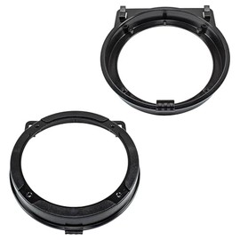 tomzz Audio 2817-003 Speaker Rings Adapter Brackets Compatible with Honda Civic Jazz CR-Z for 130 mm DIN Speaker