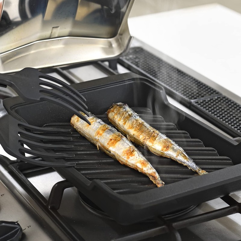 OTS8012 Adult Grilled Fish, Grilled Fish, Kitchen Tongs, Made in