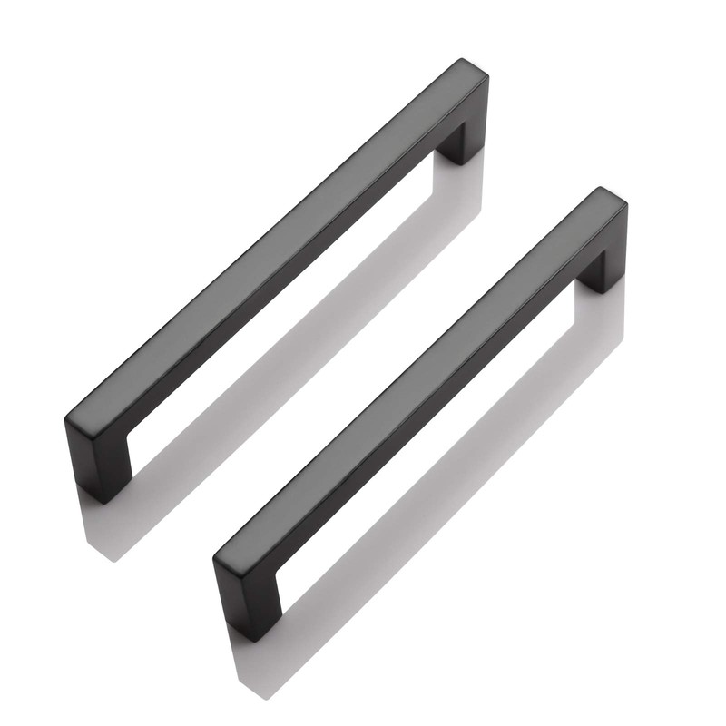 10 Pack Probrico Black Stainless Steel Square Corner Bar Cabinet