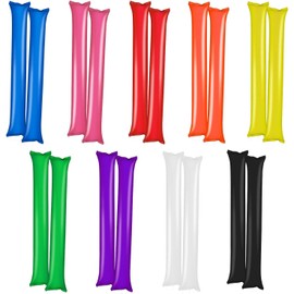 AISHITE Stick Balloons, Cheering Goods, Balloons, Cheering Sticks, Games, Spectators, Sports, 6/100 Pack