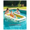 QPAU Kiddie Pool – 65" x 39" Inflatable Pool for