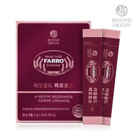 Beyond Origin Real Gold Faro Enzyme 3g x 30 packets / 비욘드오리진 리얼골드 파로효소 3g x 30포