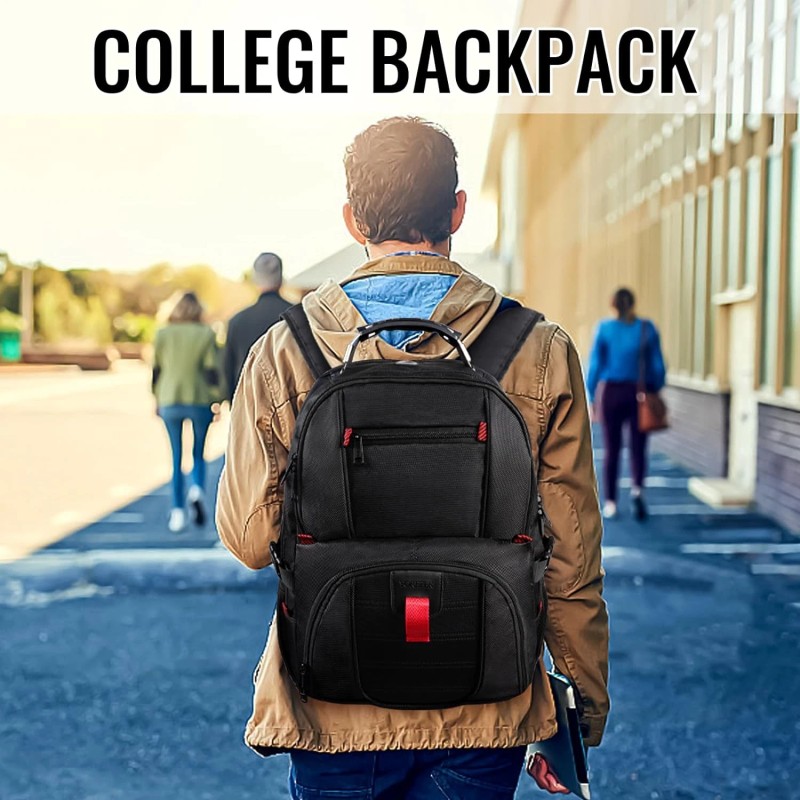 Jamesay YOREPEK Travel Backpack, Extra Large 50L Laptop Backpacks for