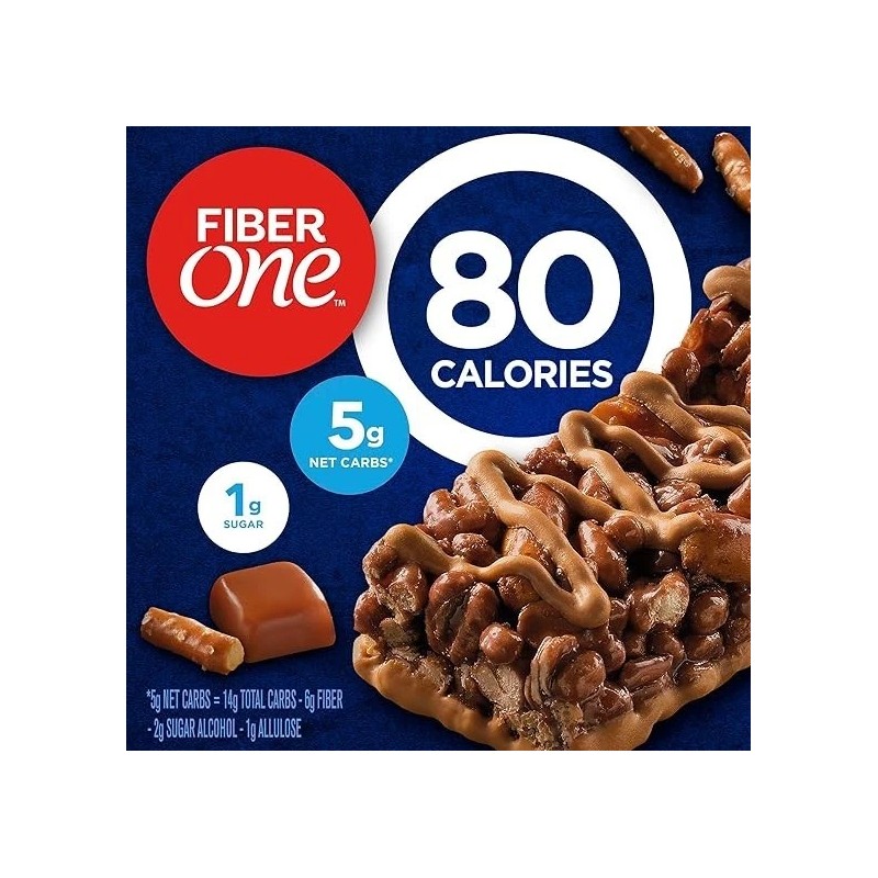 N/A Fiber One 80 Calorie Chewy Bars, Barras de Fibra