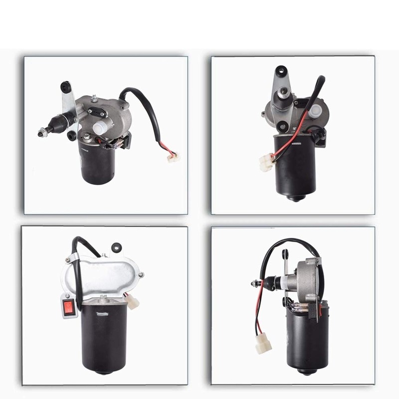 RainMan S 12V Electric Windshield Wiper Motor Kit Replacement for