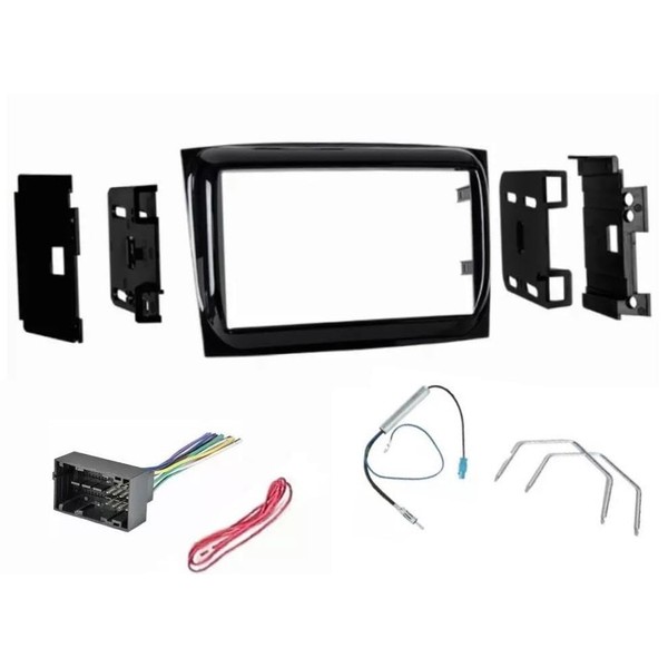 Double Din Car Stereo Install Kit, Wire Harness, AM/FM Radio