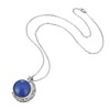 FM FM42 Temperature Sensing Color Changing Rotatable Double-sided Moon Pendant