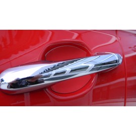 Cupeez GLOSS RED AUTO ACCESSORY CAR DOOR HANDLE SCRATCH COVER GUARD PROTECTOR 2PK NEW