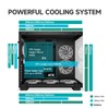 PCCOOLER C3T500 ARGB PC Case Mid Tower Desktop Computer Gaming