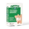 CURAD Flex-Fabric Finger and Knuckle Bandages, Assorted Sizes, Box of