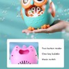 Bubble Machine for Kids Cartoon Owl 8 Holes Automatic Bubble