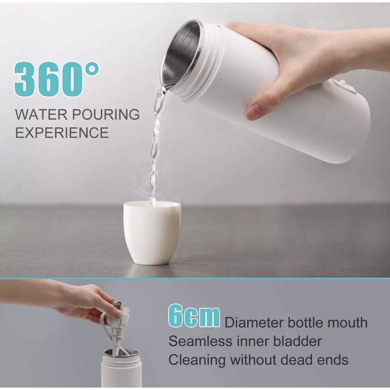 Portable WOW Electric Travel Kettle Stainless Steel