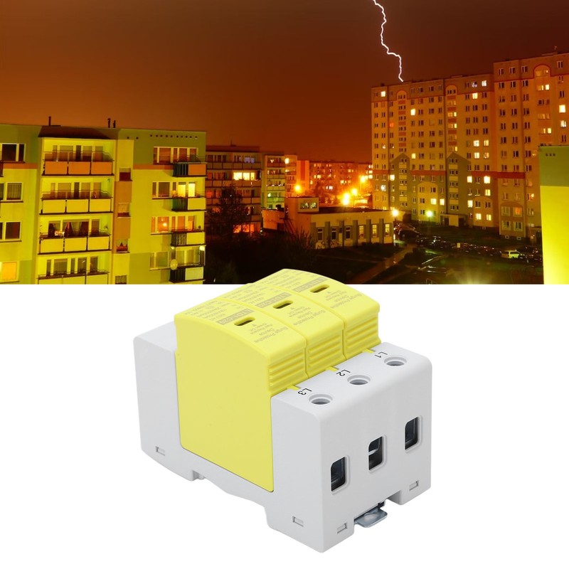 AC Surge Protective Device Flame Retardant PC Shell Quick Response