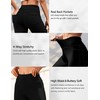 VOOVEEYA Capri Leggings for Women, High Waisted Yoga Pants with