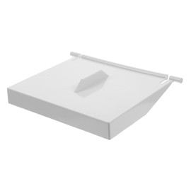 SUPVOX Pool Skimmer Flap, Plastic Door Flap, White, Replacement Flap for Above Ground Pool, Easy to Install, Prevents Water Backflow