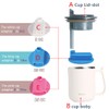 EZHOISLING Dysphagia Regulating Drinking Cups for Swallowing Difficulty - with