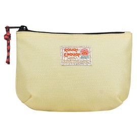 Rough Enough Small Makeup Cosmetic Bag for Purse Tech Organizer Travel Case Nylon Zipper Pouch