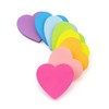 Early Buy 3x3 Heart Shape Sticky Notes 8 Pads/Pack, 75