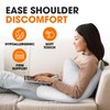 Cheer Collection Rotator Cuff Pillow (White) - Shoulder Surgery Pillow