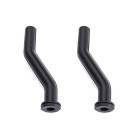 TUELETFU 596163 Vacuum Hose for Briggs and Stratton for John Deere D125 D130 D140 D160 D170 Lawn Mower Tractor Replaces 593998 797408 2pcs