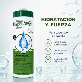 Crema Para Peinar Colágeno Hidrolisado 800ml                                                                                                          