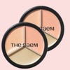 The Saem Cover Perfection Triple Pot Concealer 13.5g, 03 Correct Up Beige, 2 ea. / 더샘 커버 퍼펙션 트리플 팟 컨실러 13.5g, 03코렉트업베이지, 2개