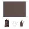 KALINCO Tent Sheet, Ground Sheet, Tarp, Foldable, With Pegs, Lightweight,