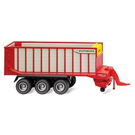 Wiking 038138 Pöttinger Jumbo Combiline Loading Trolley Gauge H0 1:87 - Not a Toy Miniature Model/Collector's Item