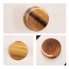 KYEYGWO 4 Pieces Tiger Eye Round Crystal Furniture Knobs with