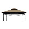 SCOCANOPY Upgraded Ripstop Fabric Replacement Canopy Grill BBQ Gazebo Roof