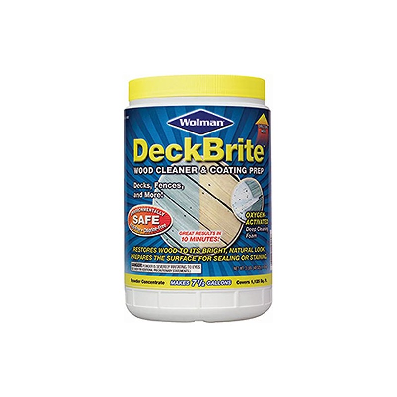Rust-Oleum 16003 3-Pound Jar Wolman Deckbrite Wood Cleaner and Coating
