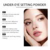 Zephoco-maquillaje Radiante For El Área De Los Ojos, Polvo