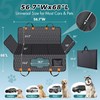 Chumajor XL Back Seat Extender for Dogs-Supports 400lb,Waterproof Dog Car