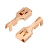 Heschen female spade quick splice crimp terminals 6.3mm crimp connector