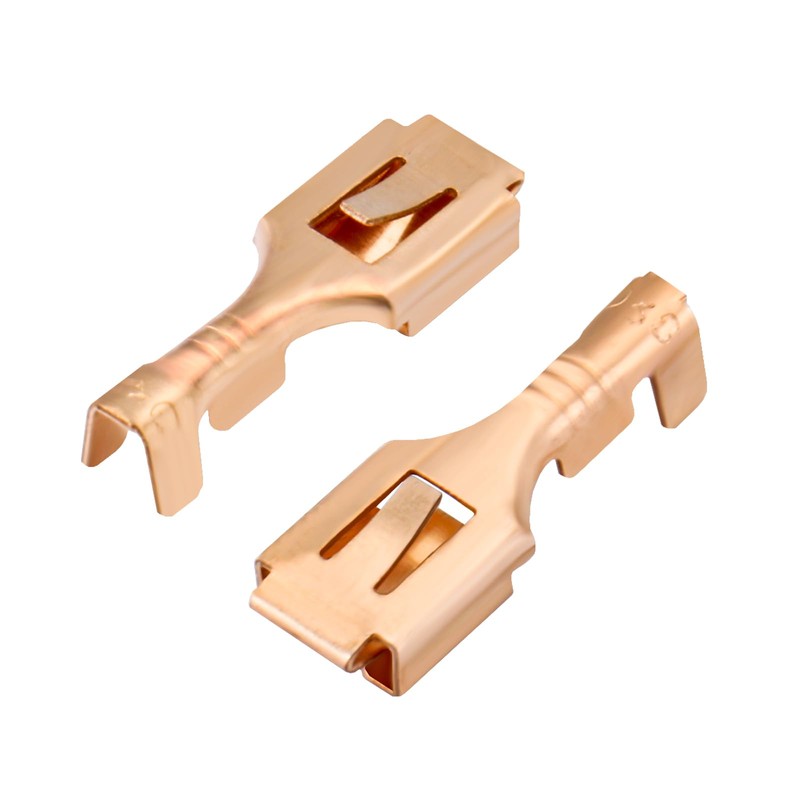 Heschen female spade quick splice crimp terminals 6.3mm crimp connector