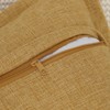 Madizz Set of 2 Linen Cushion Covers with Wide Edge,