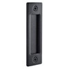 Wright Products Sliding Flush Barn Door Handle Set, Matte Black,