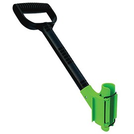The Rah Handle! A Universal Ergonomic Back Saving Lefty Or Righty, Secondary Handle For Snow Shovels, Rakes, and Other Gardening Or Construction Tools.