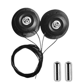 KHDULQ Shoelaces without tying, automatic screw closure, no installation required, no tying, trainer lock for unisex, for shoes that need to be laced, Black