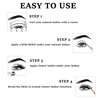 Cluster Lashes 72 Clusters Individual Lashes DIY Lash Extensions 10-16mm