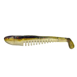 K.P Baits Skeleton Shad Rubber Fish, 3 Inches / 7.5 cm, 5 Pieces, Perch, Zander, Trout
