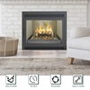Flehomo Adjustable Fireplace Tray, Expandable Ash Pan for Ash Collection,