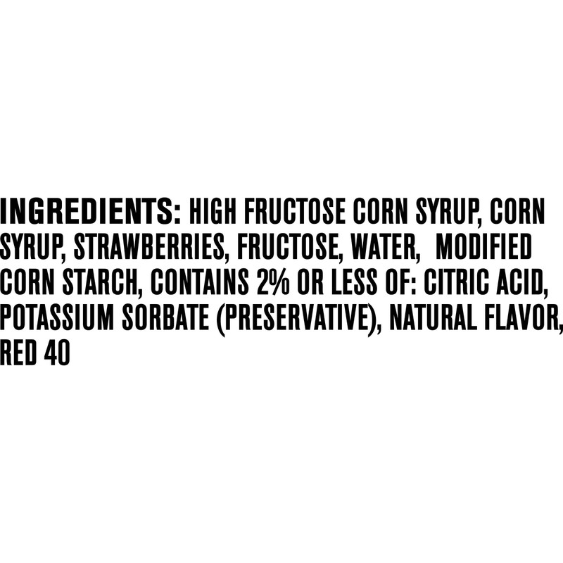 Smucker's Sundae Syrup Strawberry Flavored Syrup, 20 Ounces (Pack of