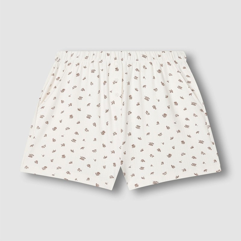 JAJU [JAJU] Yeo Pointelle Short 3-point Lounge Pants (Choose 1