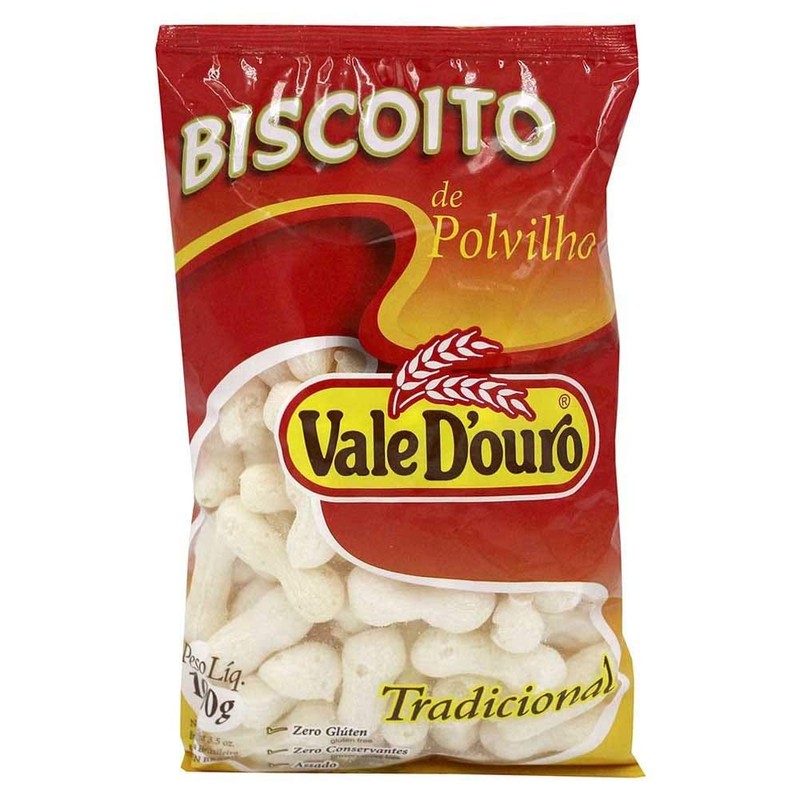 Vale D'ouro - Starch Salted Cookies - 3.53 Oz (PACK