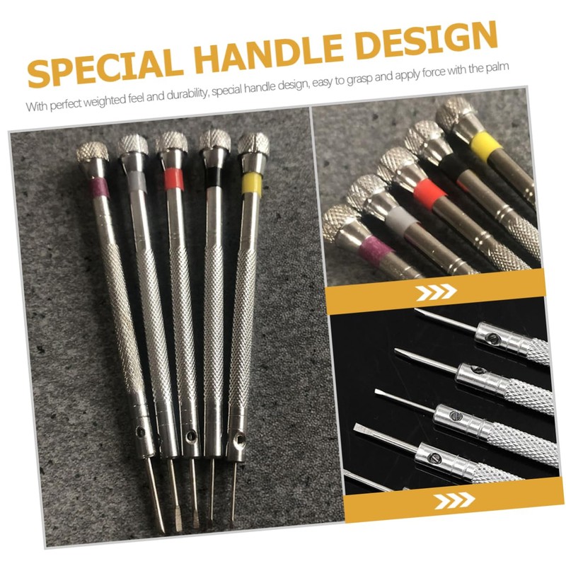 Operitacx Sätze Schraubenzieher set kleiner Schraubenfahrer Mini Schraubendreher für Brillen