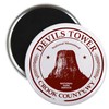 CafePress Devils Tower Magnet 2.25" Round Magnet, Refrigerator Magnet